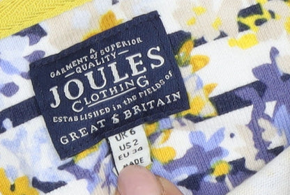 Womens UK Size 6 Joules Multicoloured Tunic T-Shirt