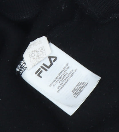 FILA Women's Colourblock Sweatshirt XS - Black/Beige