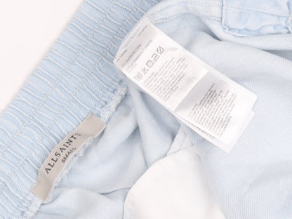 AllSaints Women's Blue Off Shoulder Dress S