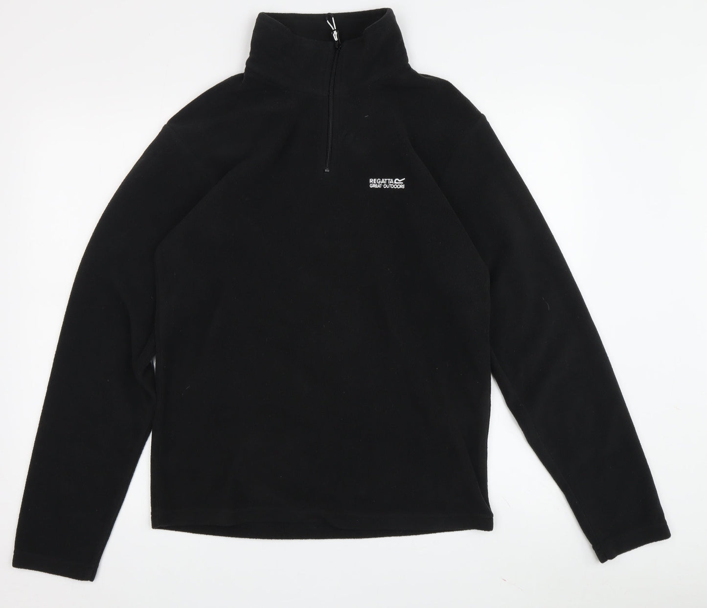 Regatta Unisex Black S Lightweight Fleece Pullover Sweatshirt
