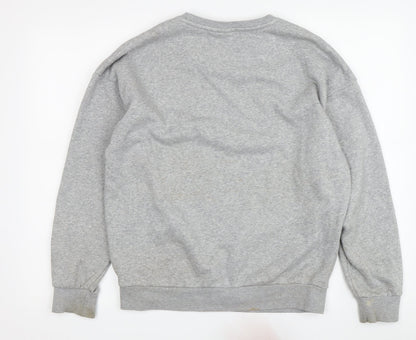 Adidas Teens Grey Pullover Sweatshirt L
