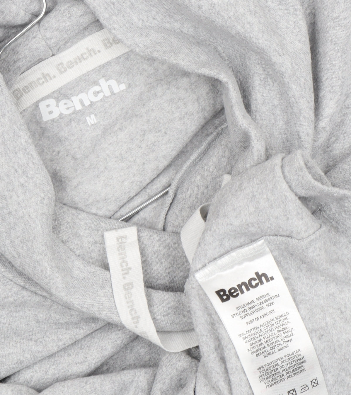 Bench Grey Woman's Sweatshirt Size M