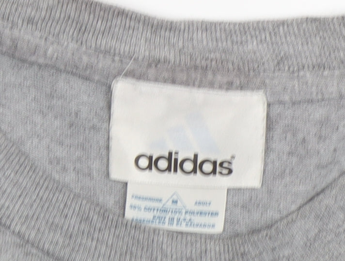 Adidas Men's Grey Yankees Sleeveless T-Shirt L