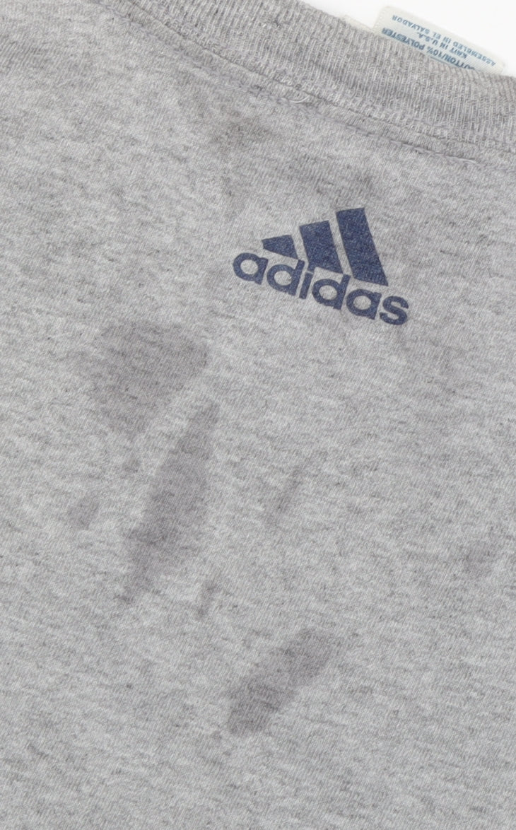 Adidas Men's Grey Yankees Sleeveless T-Shirt L