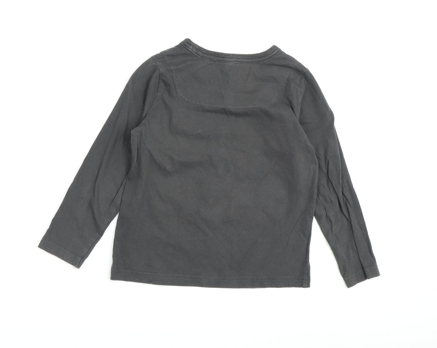 Joules Boys' Black Long Sleeve Graphic T-Shirt, Age 5