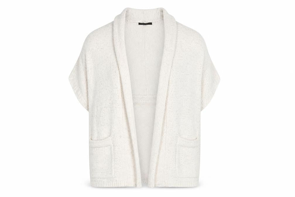 Womens UK Size M Banana Republic Ivory Cardigan Jumper