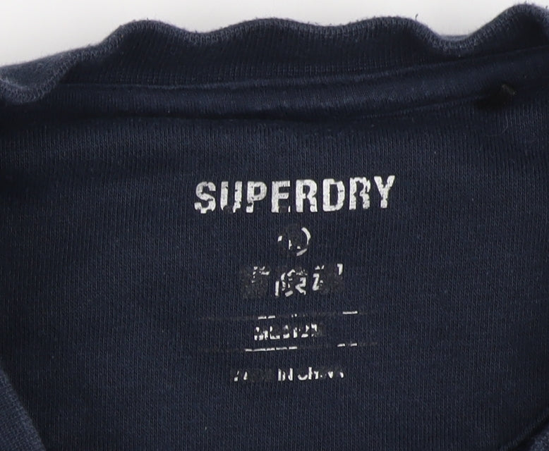 Mens UK Size M Superdry Blue  Sweatshirt