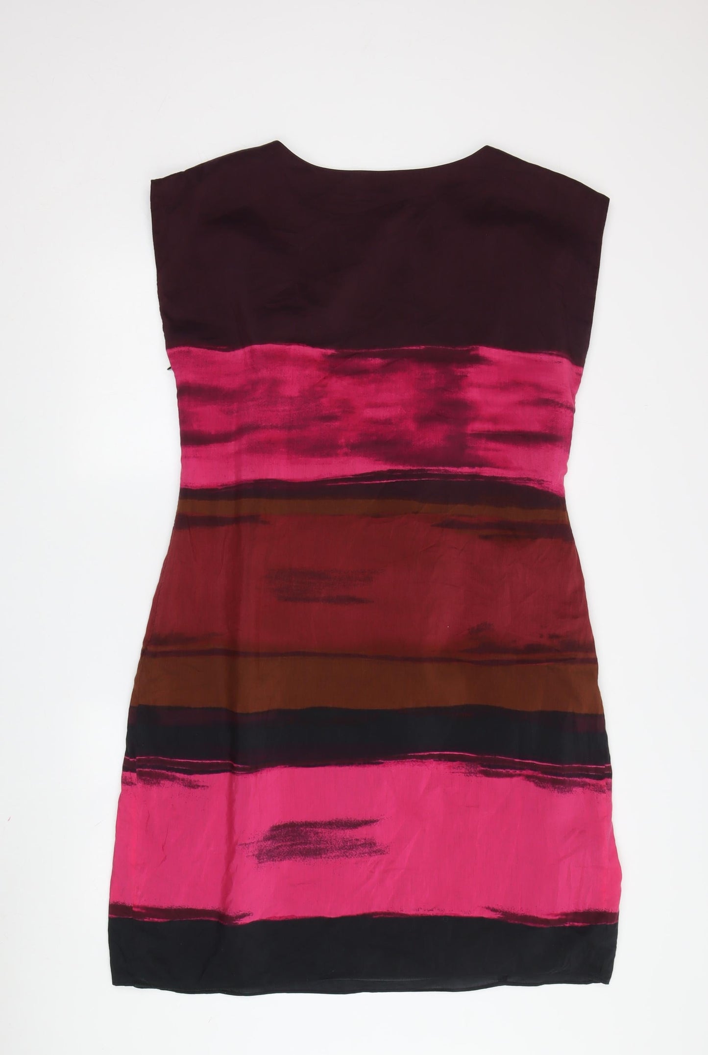 Laura Ashley Women's Multicoloured Shift Dress Size 6