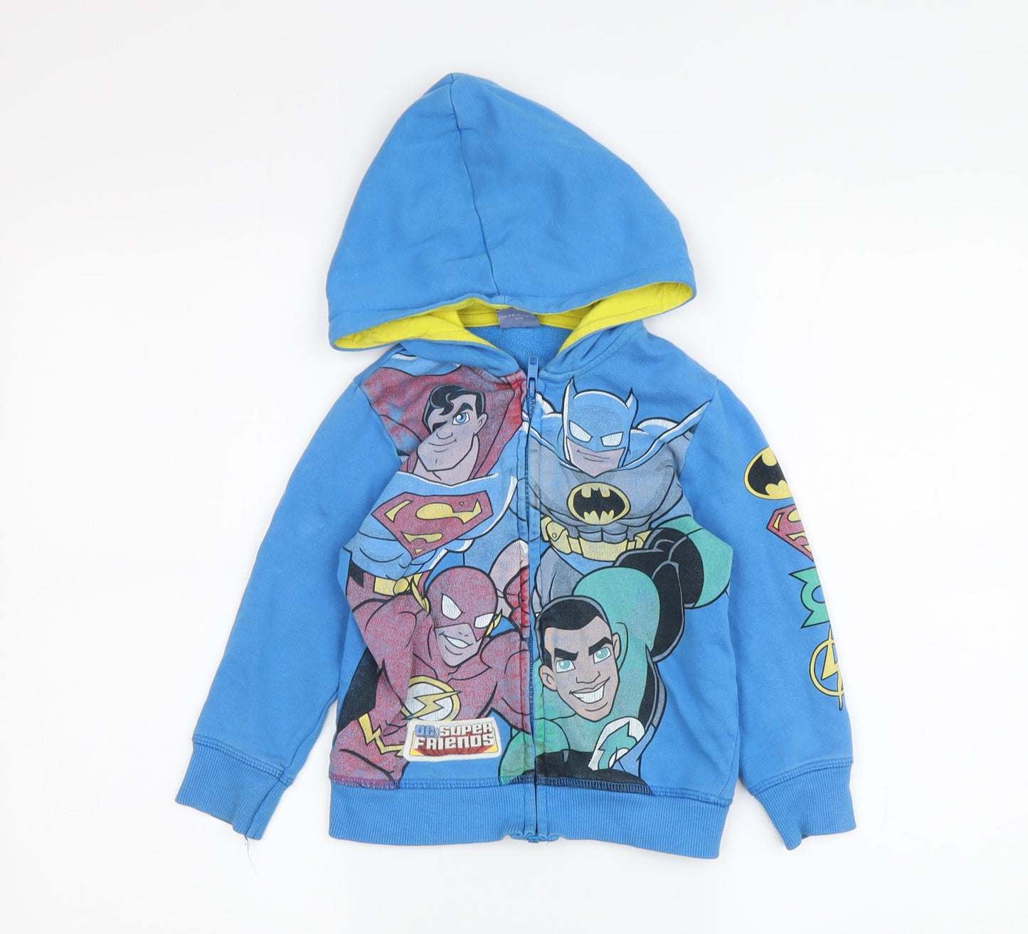Superman Boys Blue Full Zip Hoodie 2-3 Years