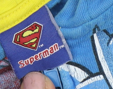 Superman Boys Blue Full Zip Hoodie 2-3 Years