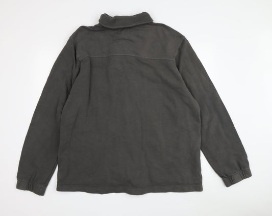 White Stuff Men's XL Green Button-Up Jacket