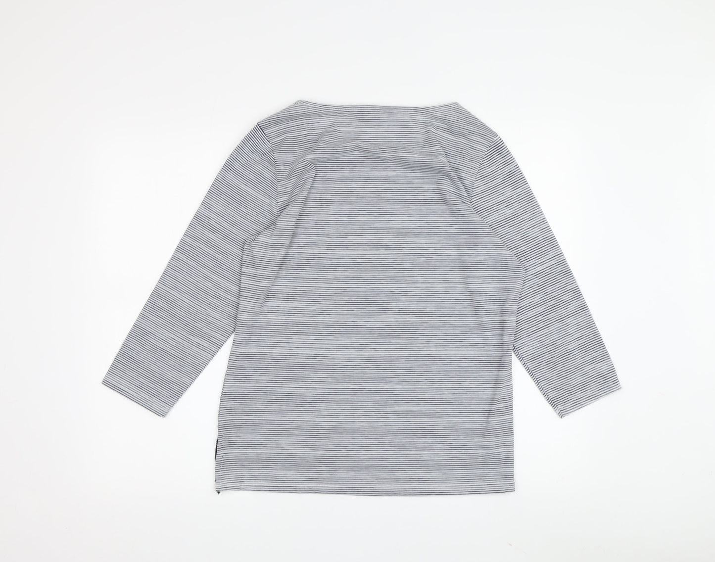 Jasper Conran Women's Blue Striped T-Shirt, Size 14