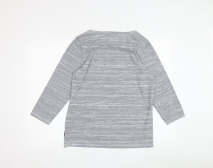 Jasper Conran Women's Blue Striped T-Shirt, Size 14