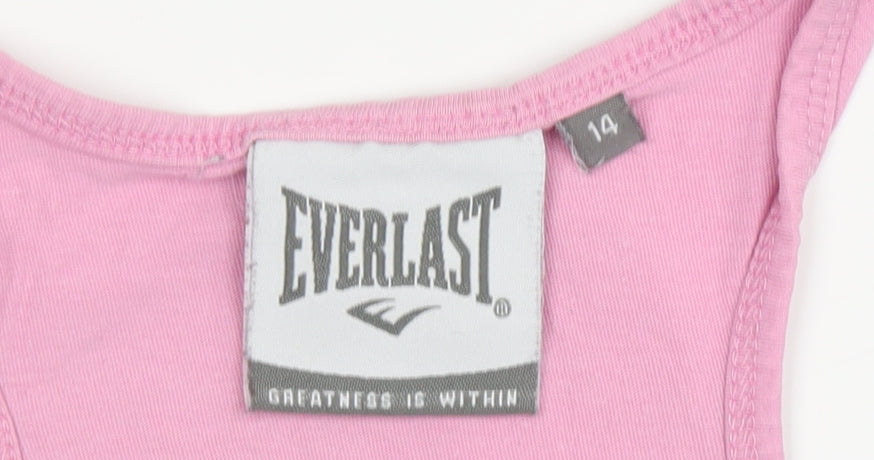 Everlast Women's Grey Tank Top, Size 14, Lightweight Gym