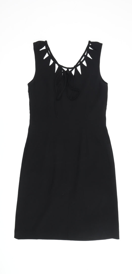 Whistles Women's Black Fit & Flare Dress, Size 10