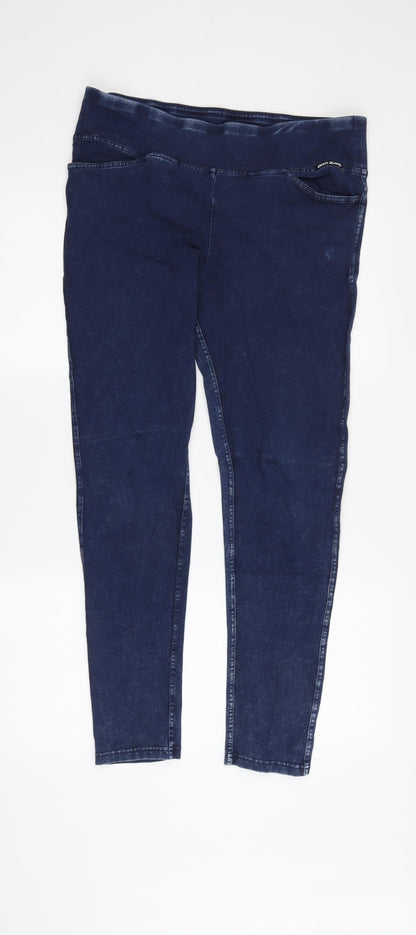 Womens UK Size UK 12 DKNY  Jegging Blue Leggings