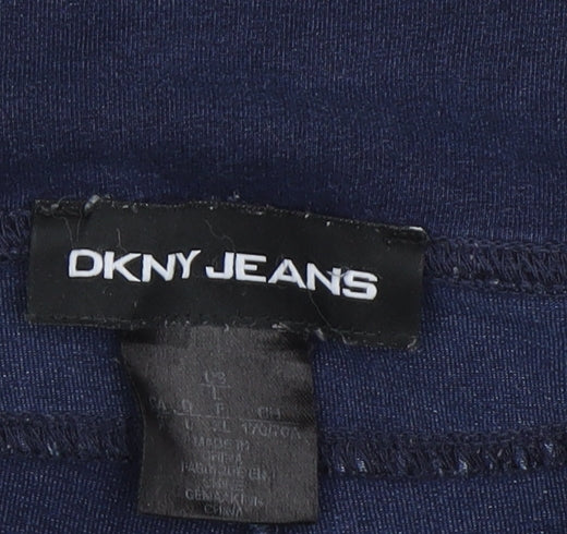Womens UK Size UK 12 DKNY  Jegging Blue Leggings