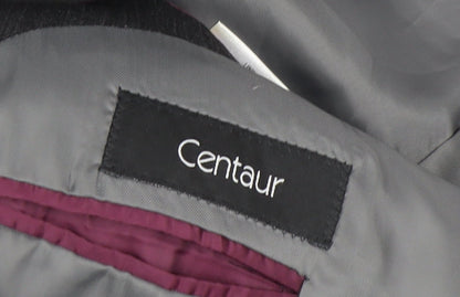 Mens UK Size 48 Centaur Regular Black Suit Jacket