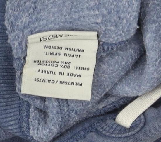 Superdry Women's Blue Pullover Hoodie M Casual