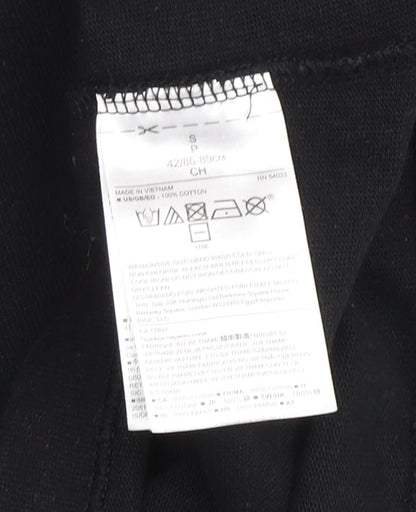 Banana Republic Women's Black Blouse, Size S, Beaded Accents