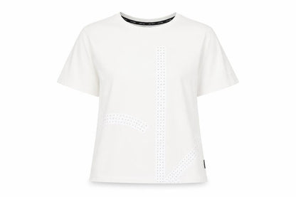 Womens UK Size XS Calvin Klein White Basic T-Shirt