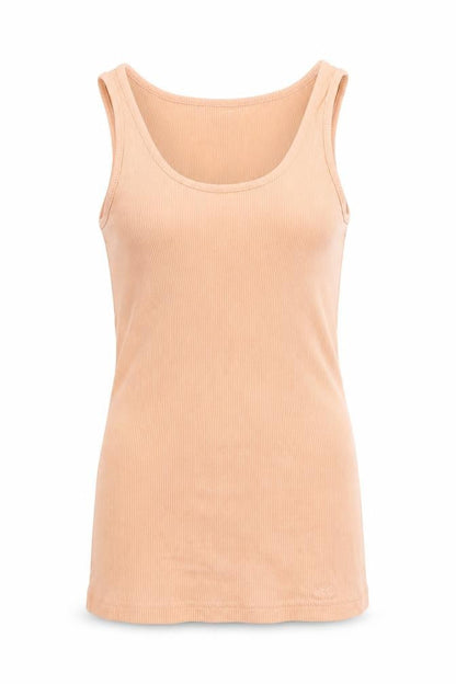 Womens UK Size XS adidas Beige Basic Tank