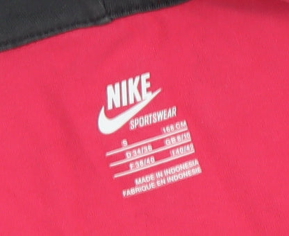 Nike Women's Pink Full Zip Hoodie, Size S