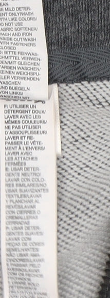 Adidas Women's Grey Full Zip Hoodie Size 8