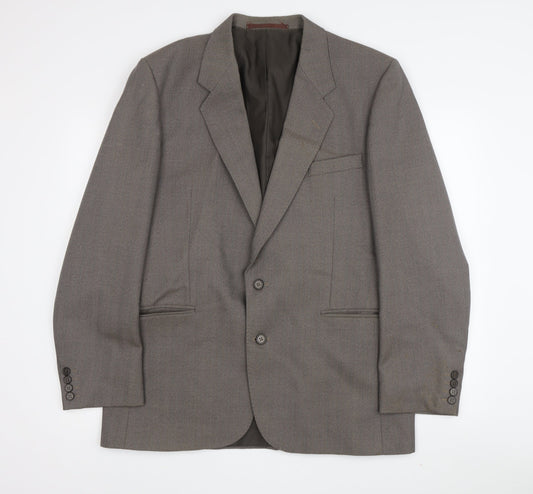 Mens UK Size 42 Centaur Regular Brown Suit Jacket