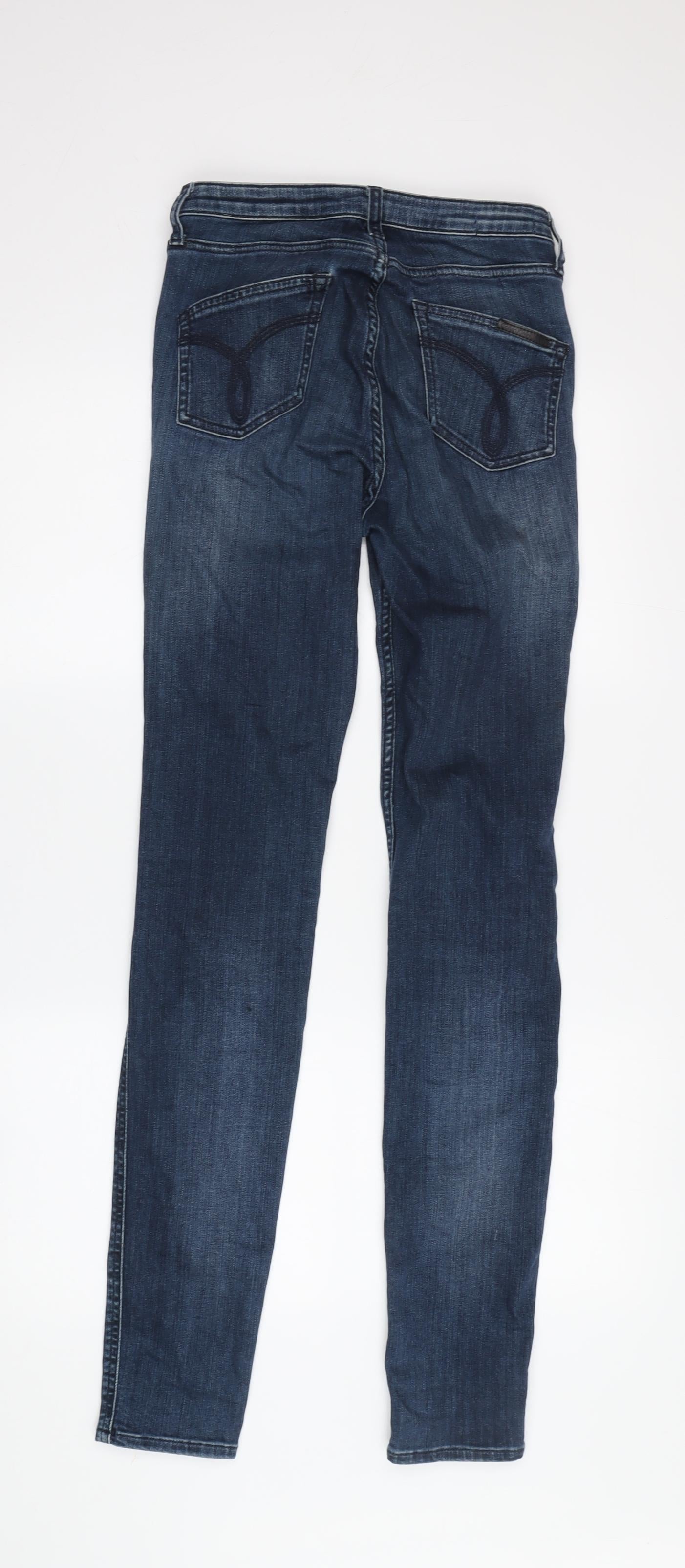 Calvin Klein Women's Blue Skinny Jeans Size 26