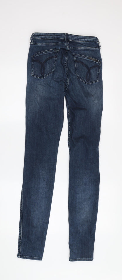 Calvin Klein Women's Blue Skinny Jeans Size 26