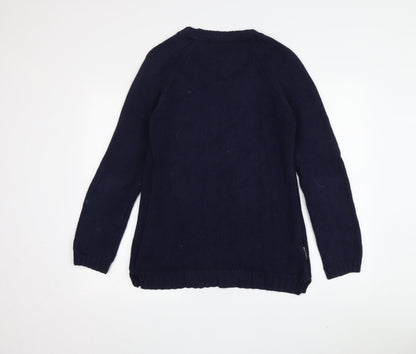Womens UK Size 10 Mountain Warehouse Blue Pullover Jumper