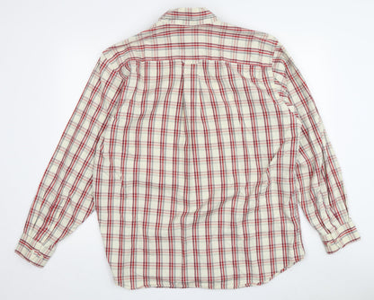 Guise Men's Multicoloured Plaid Long Sleeve Shirt L
