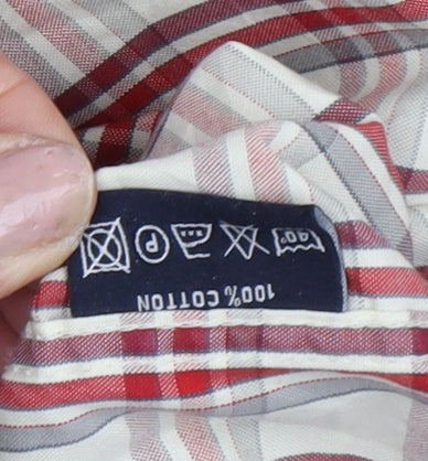 Guise Men's Multicoloured Plaid Long Sleeve Shirt L