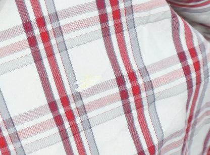 Guise Men's Multicoloured Plaid Long Sleeve Shirt L