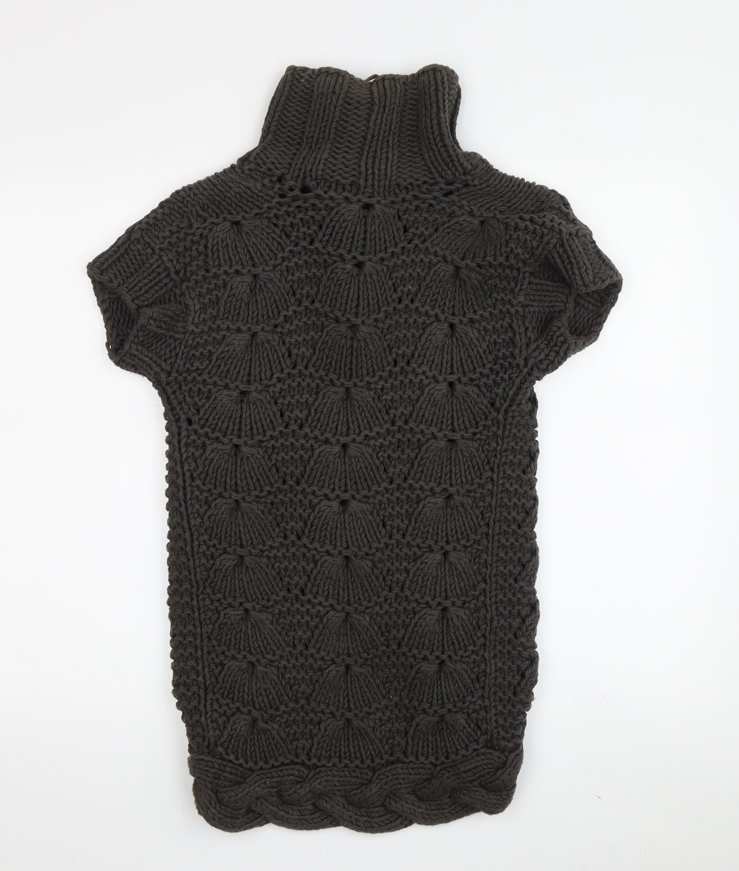 Womens UK Size S Ted Baker Black Cape Jumper