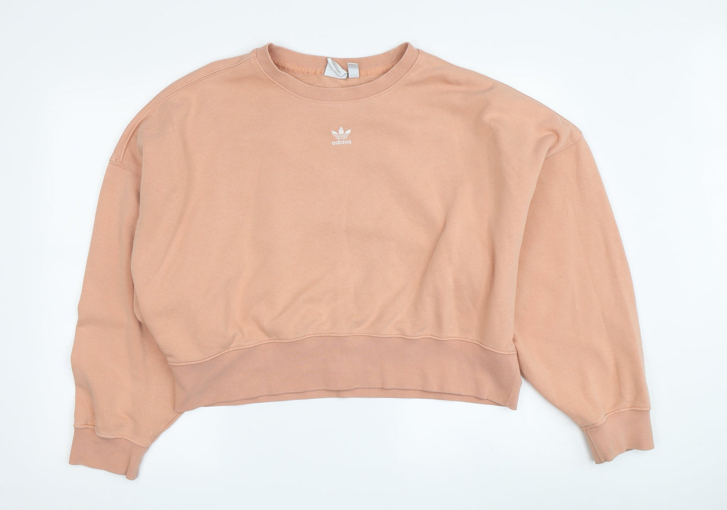 Adidas Women's Pink Pullover Sweatshirt Size 12