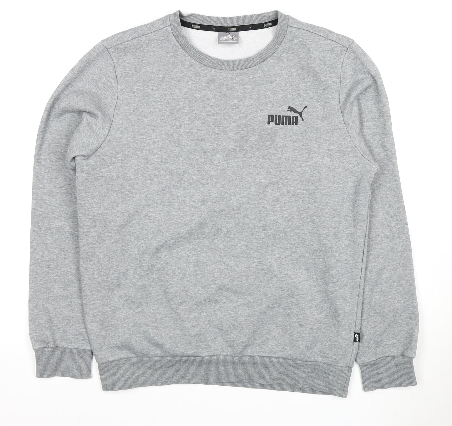 Mens UK Size S PUMA Grey Pullover Sweatshirt