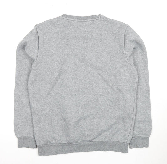 Mens UK Size S PUMA Grey Pullover Sweatshirt