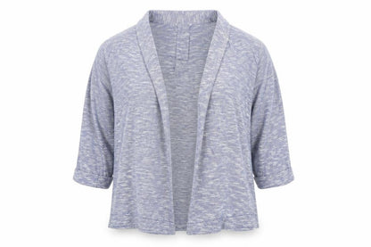 Womens UK Size 12 FatFace Blue Cardigan Jumper