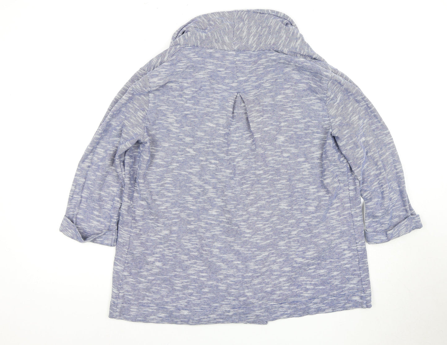 Womens UK Size 12 FatFace Blue Cardigan Jumper