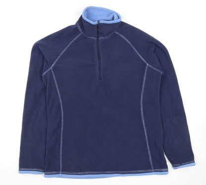 Womens UK Size 12 Mountain Warehouse Blue Pullover Sweatshirt