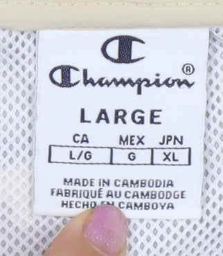 Champion Unisex Brown Animal Print Jacket L