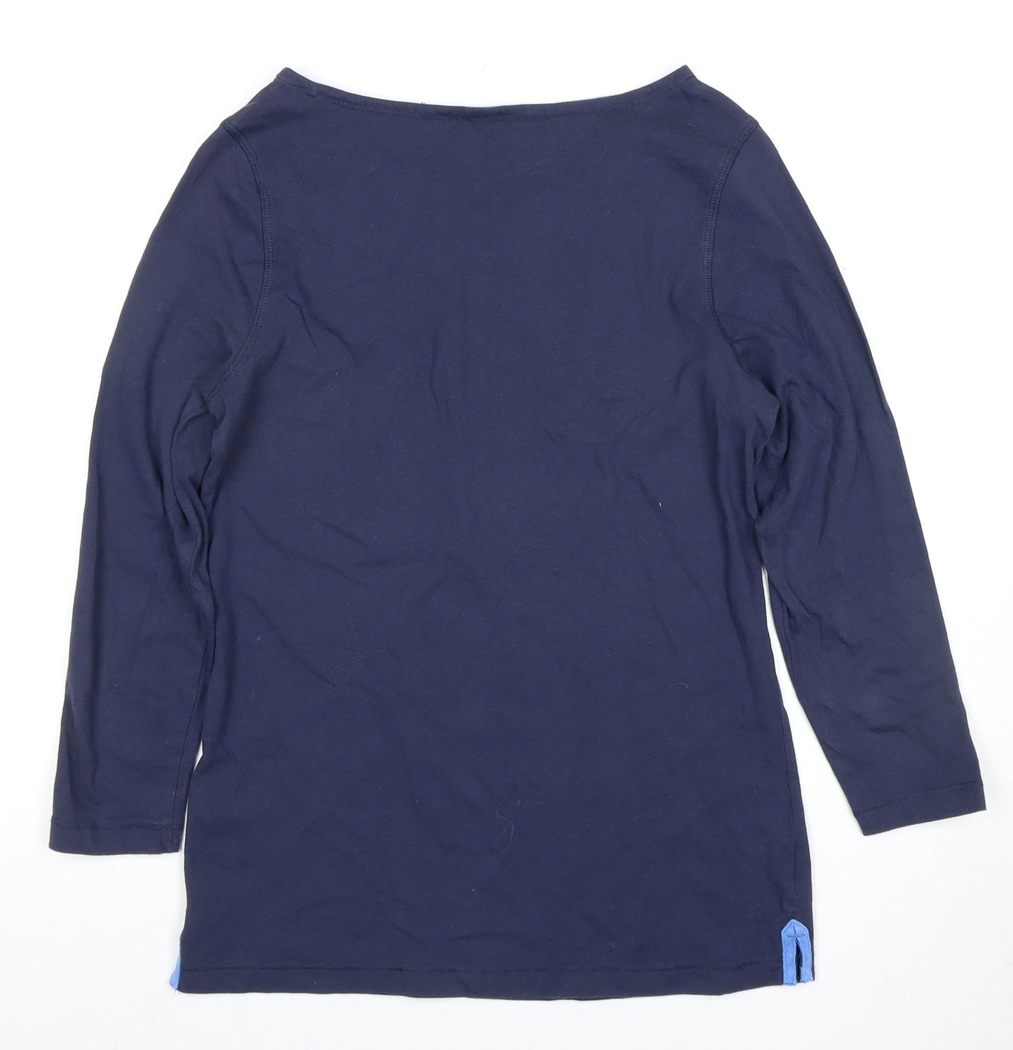 Craghoppers Women's Blue 3/4 Sleeve T-Shirt Size 8