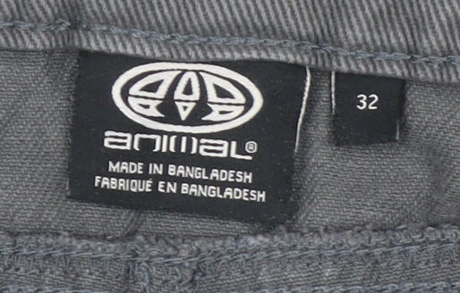 Animal Women's Grey Straight Jeans Size 4