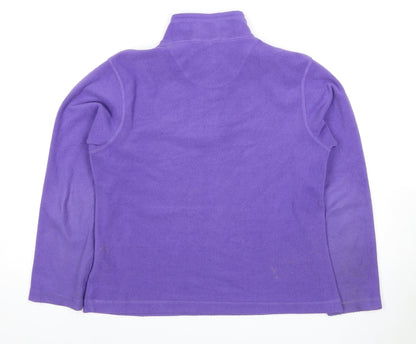 Regatta Women's Purple Fleece Pullover Sweatshirt Size 10