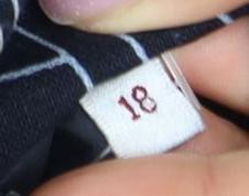 Women's Black EWM Floral Suit Jacket, Size 18, Lined