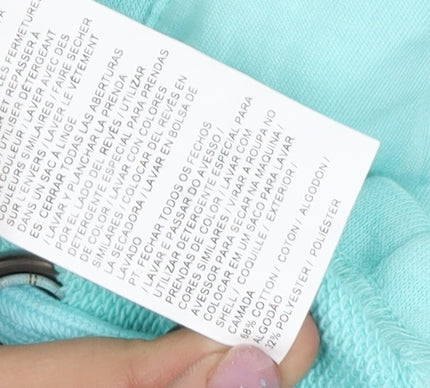 Puma Women's Blue Hooded Cape Hoodie Size 12