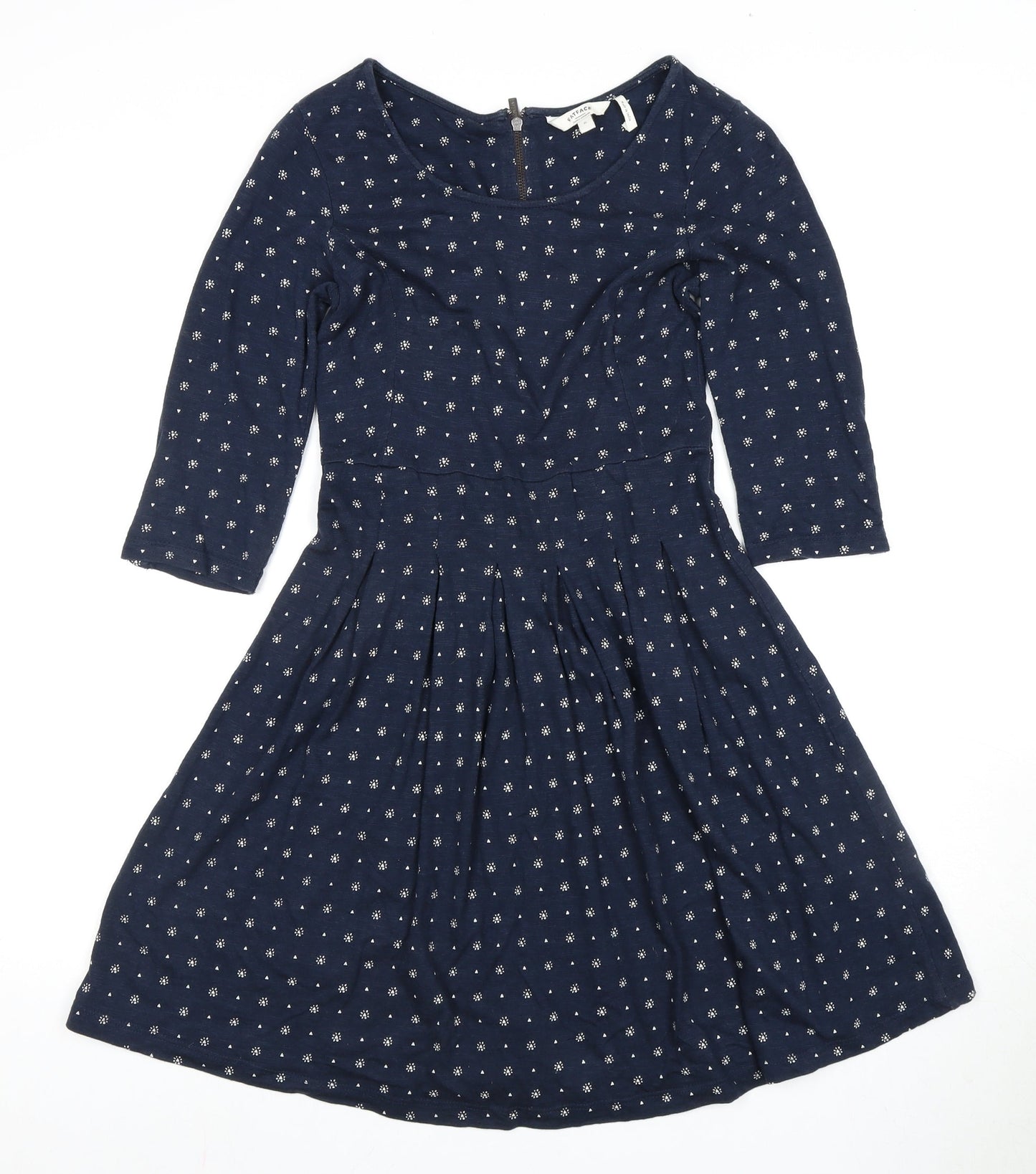 Fatface Women's Blue Fit & Flare Dress, Size 6