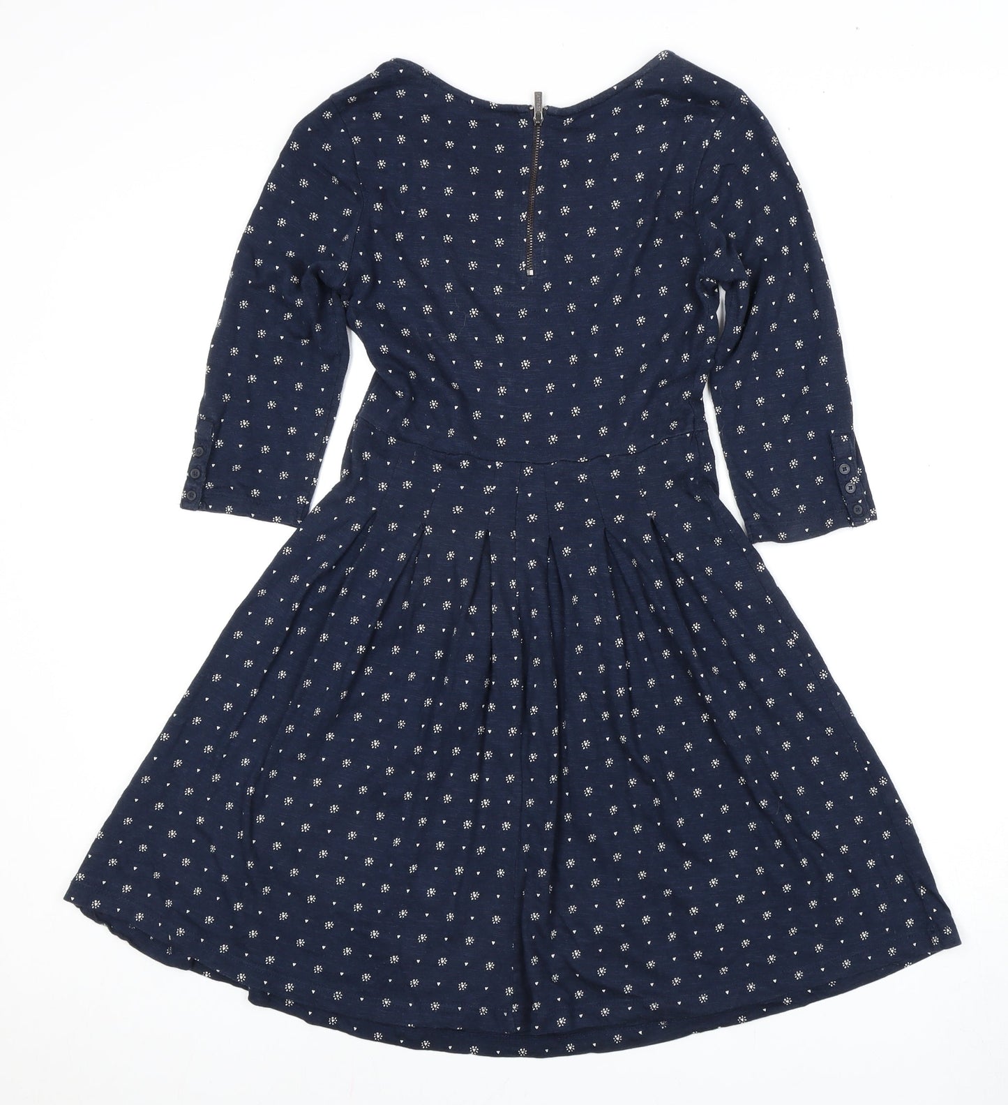 Fatface Women's Blue Fit & Flare Dress, Size 6